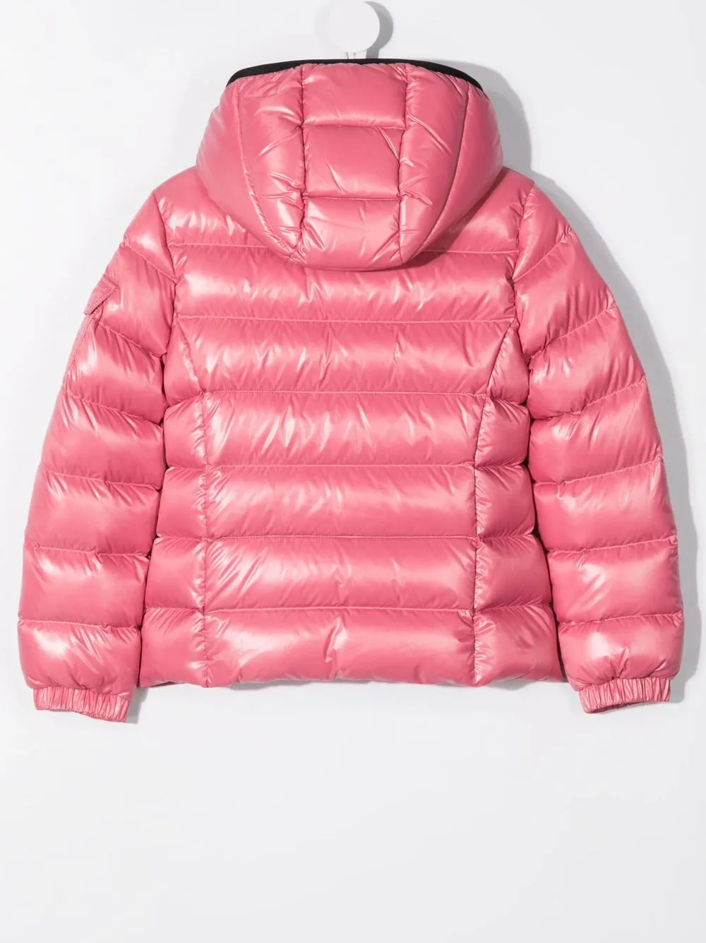 фото Moncler enfant пуховик с капюшоном