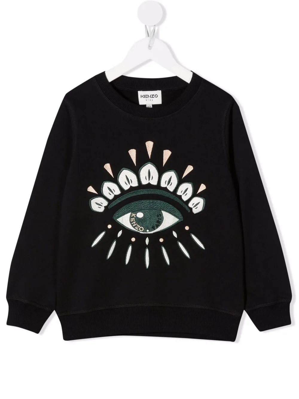 фото Kenzo kids толстовка с вышитым логотипом