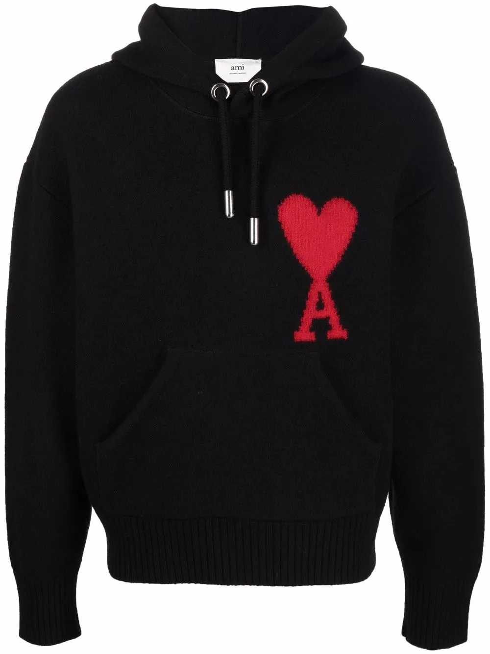 AMI Paris Oversize Ami De Coeur Hoodie - Farfetch