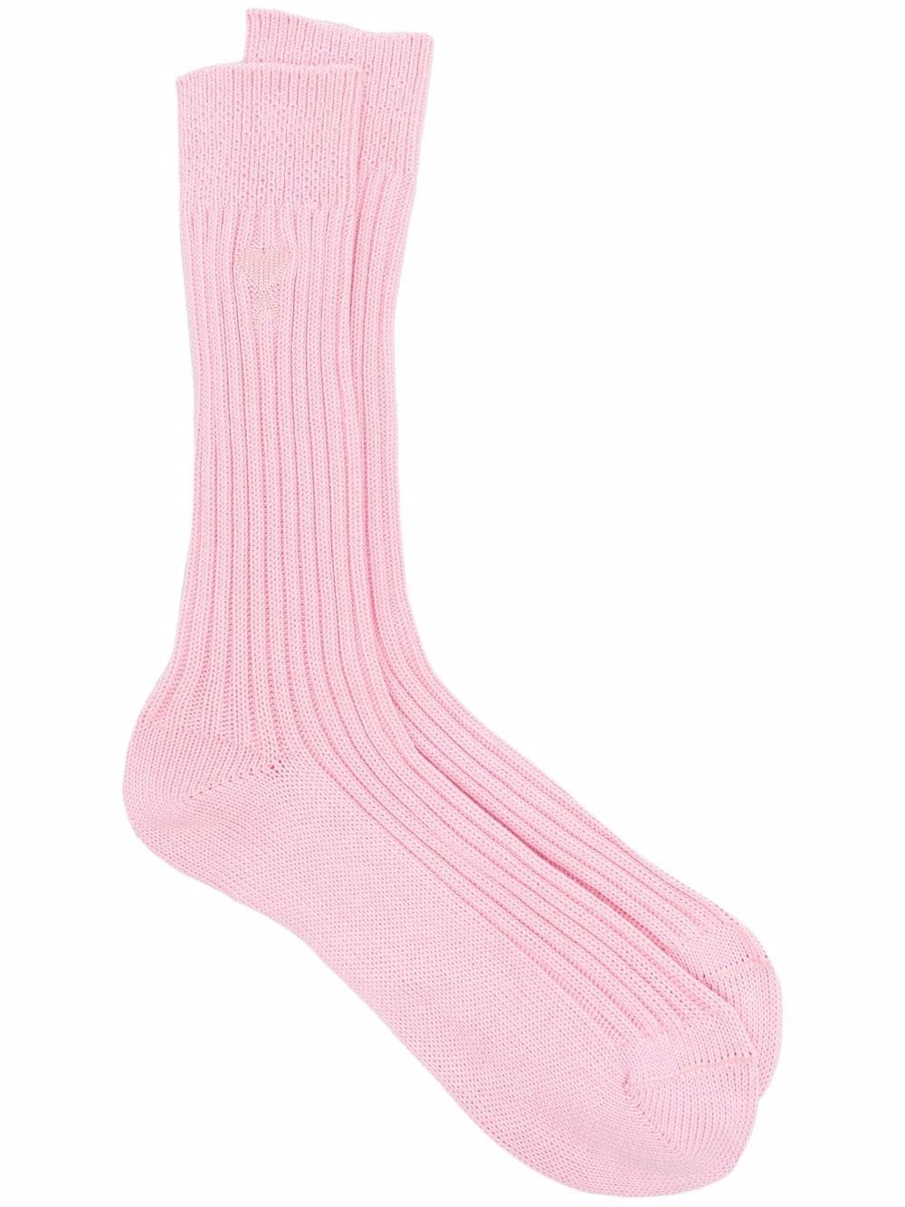AMI Paris Ami de Coeur chunky-knit socks