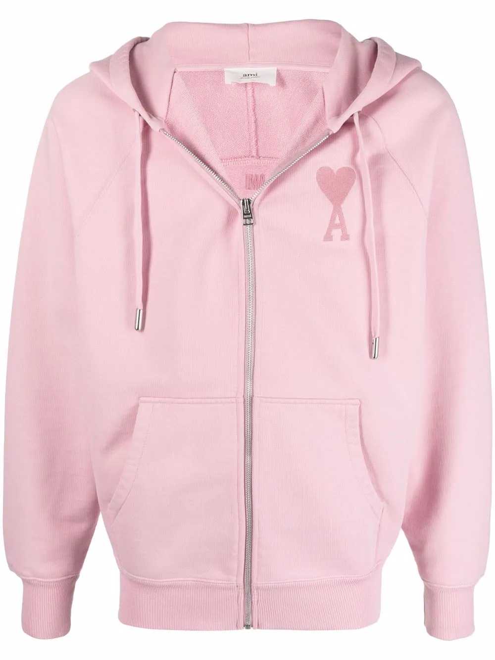 

AMI Paris sudadera con capucha Ami de Coeur - Rosado