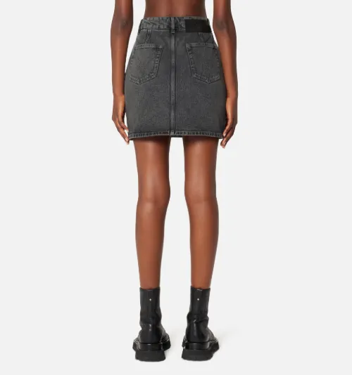 Short Denim Skirt - AMI Paris Official