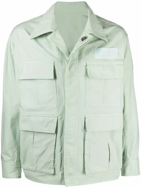 AMI Paris Shirtjack met zakdetail