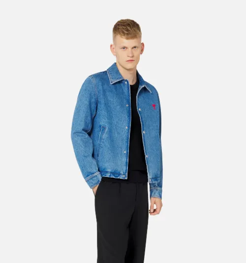 ami paris denim jacket