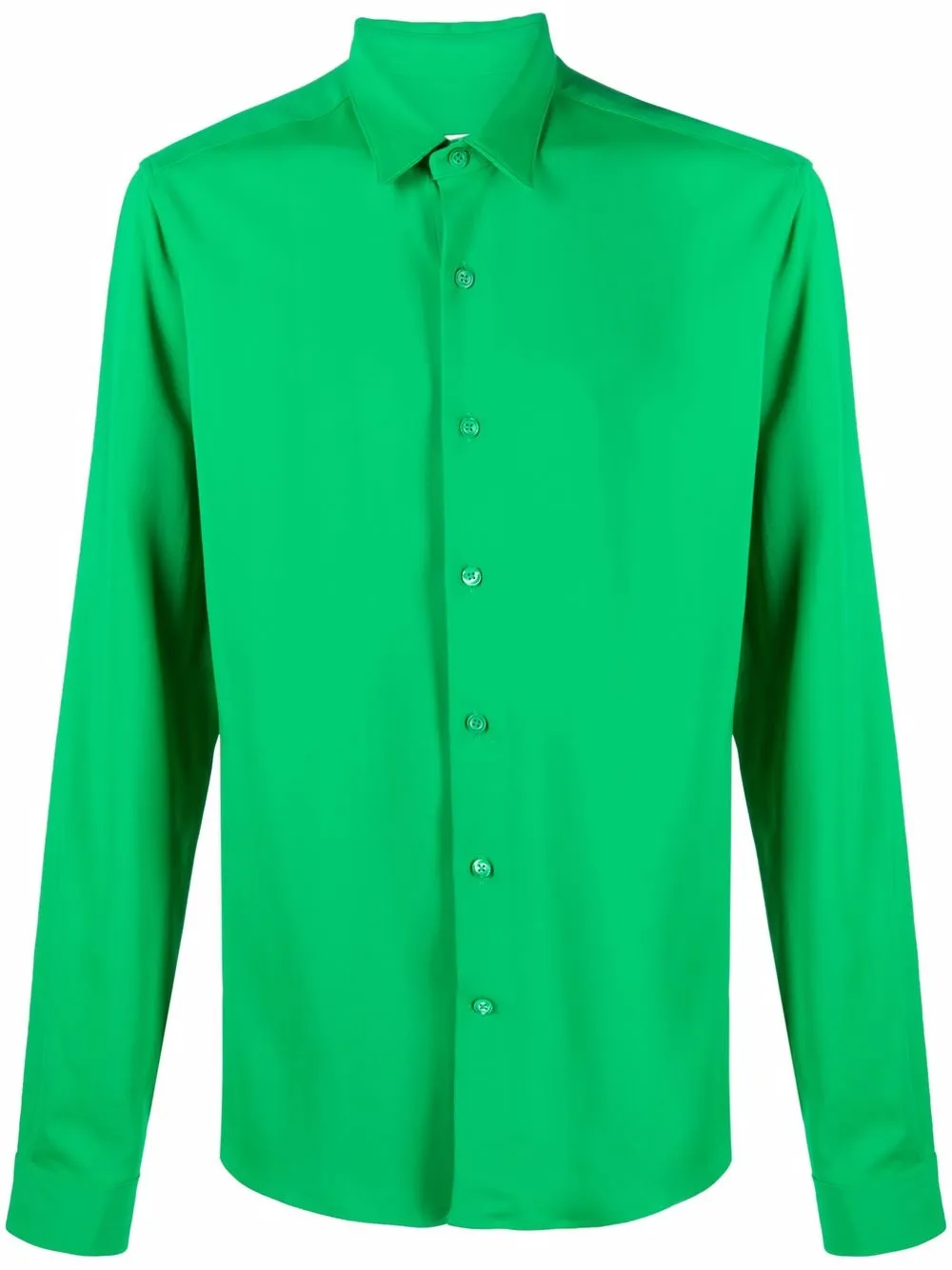 

AMI Paris camisa con cuello clásico - Verde