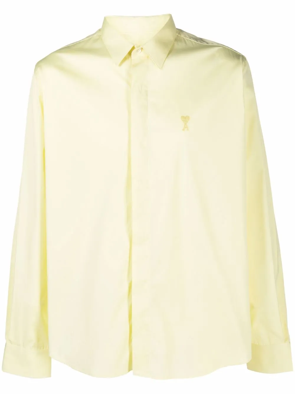 

AMI Paris camisa Ami de Cœur - Amarillo