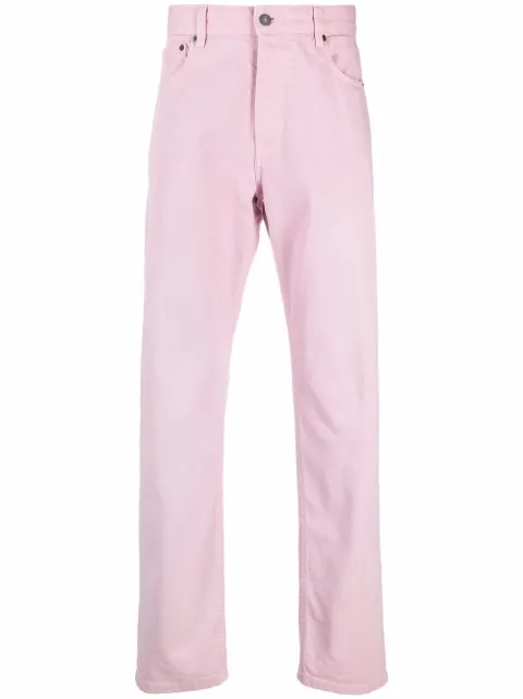 AMI Paris mid-rise straight-leg jeans