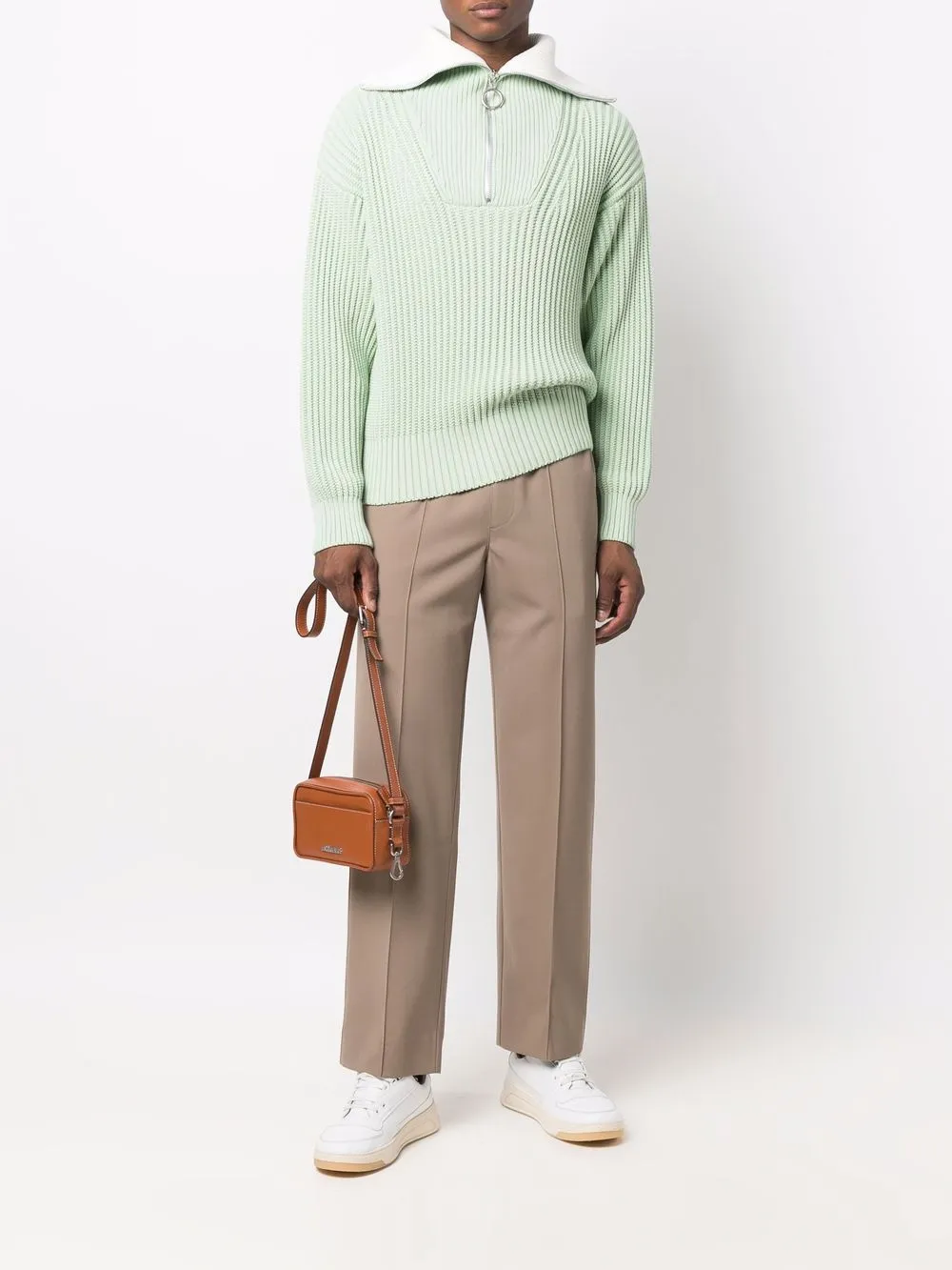 AMI Paris Straight pantalon - Bruin