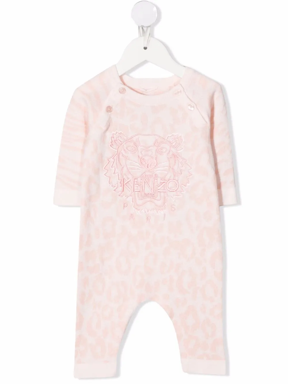 

Kenzo Kids pijama con estampado de leopardo - Rosado