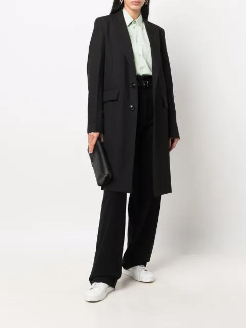AMI Paris single-breasted coat