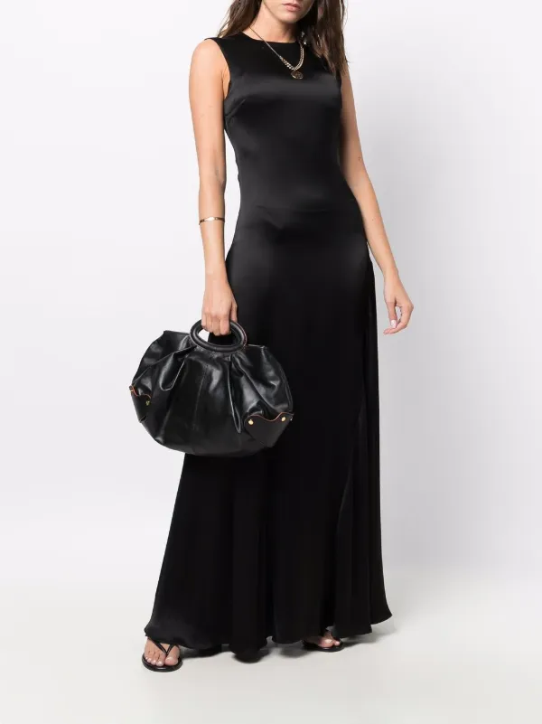 black side panel dress Side Panel Cami Midi Dress in Black – LEXI + LOU