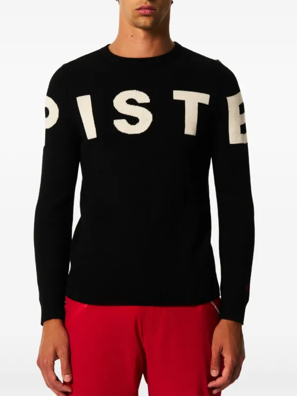 Perfect Moment Piste Sweater in Black