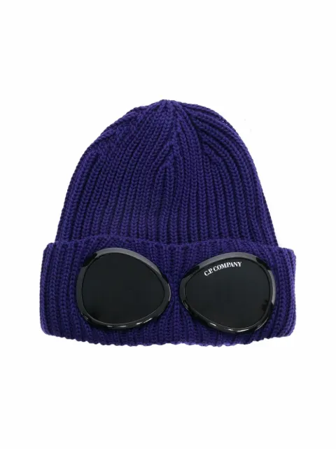 C.P. Company Kids Lens Wool Beanie 