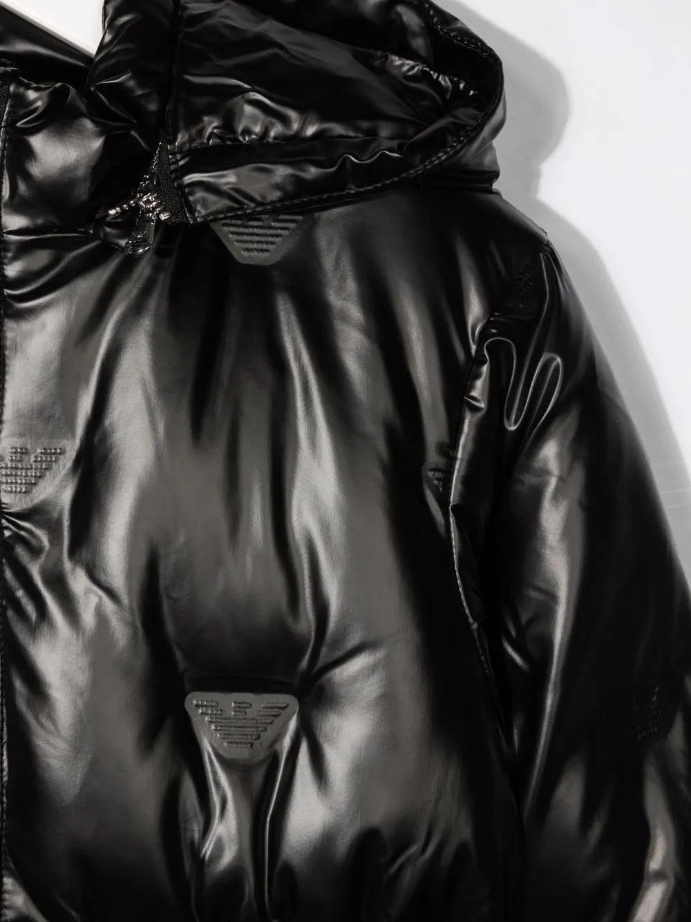 фото Emporio armani kids пуховик на молнии