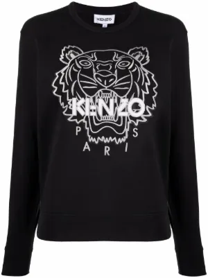 Kenzo white jumper womens sale