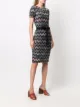 Missoni crochet-knit stretch-silk dress