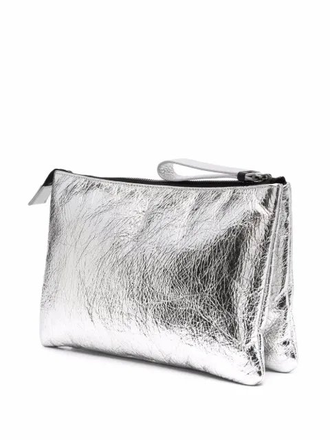 silver clutch asos