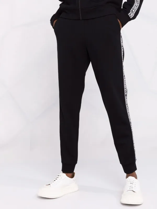 Karl Lagerfeld logo-tape Track Pants - Farfetch