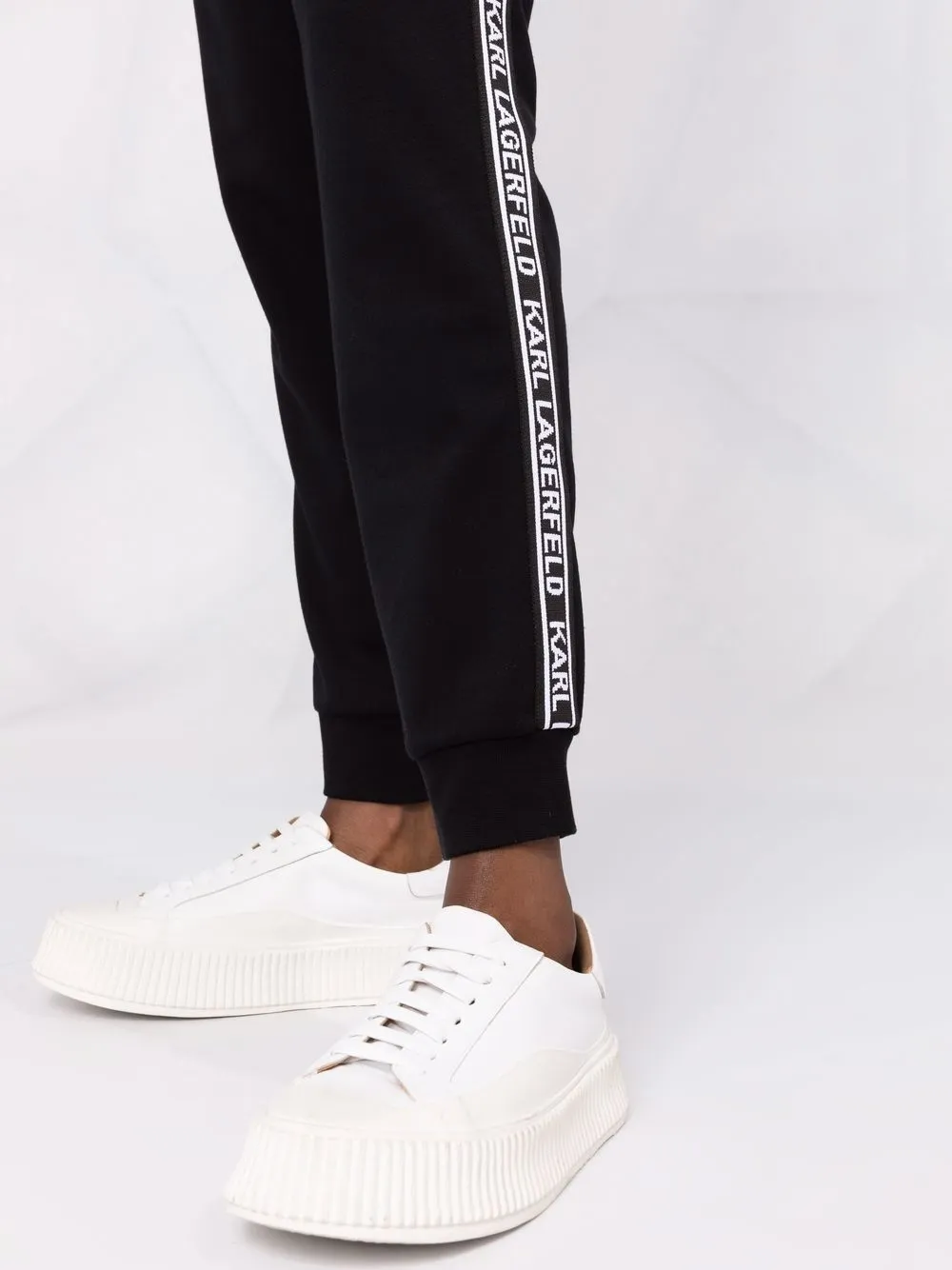 Karl Lagerfeld logo-tape Track Pants - Farfetch