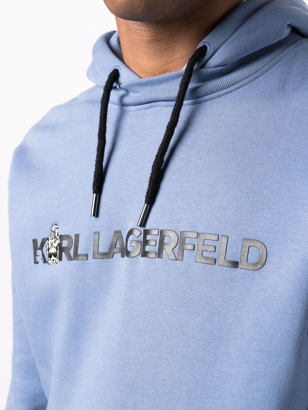 Karl Lagerfeld flocked-logo Sweatshirt - Farfetch