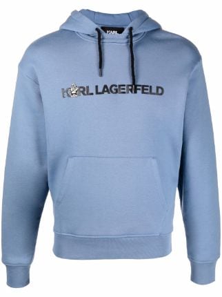 Karl Lagerfeld Hoodie Aus Bio-Baumwollgemisch - Farfetch