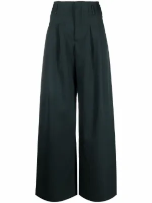Women's Designer Wide Leg Trousers 2018 