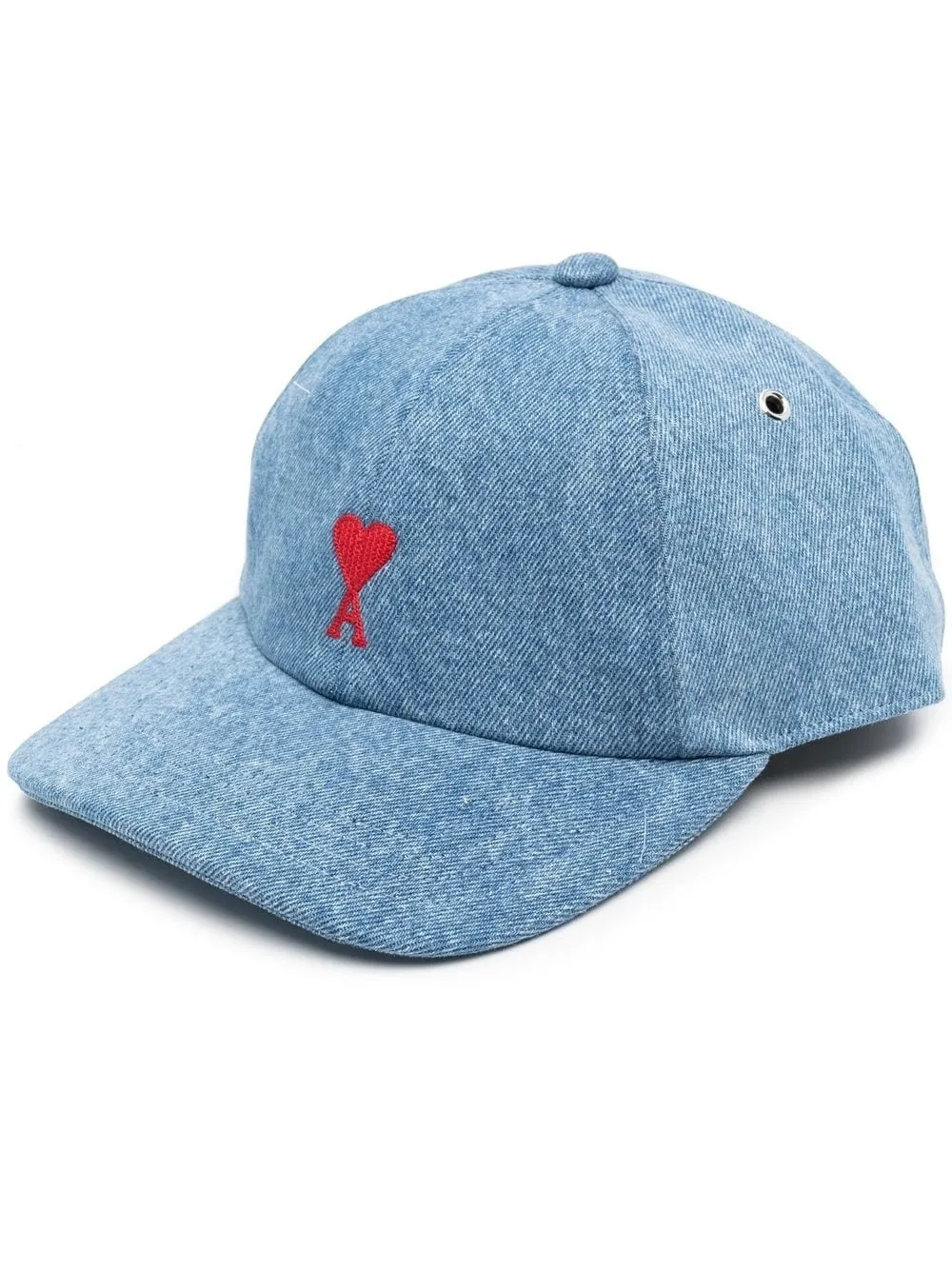 

AMI Paris Ami de Coeur cotton baseball cap - Blue