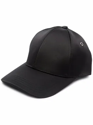 Black satin best sale baseball cap