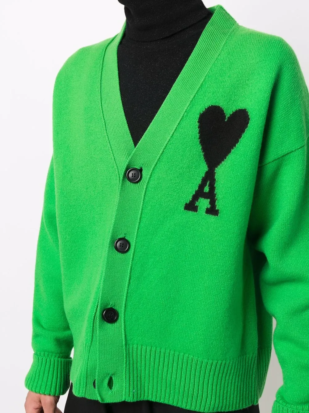 AMI Paris Ami De Coeur オーバーサイズ カーディガン - Farfetch