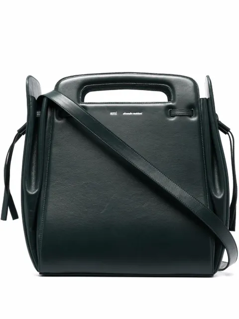 AMI Paris Shopper mit Logo-Print