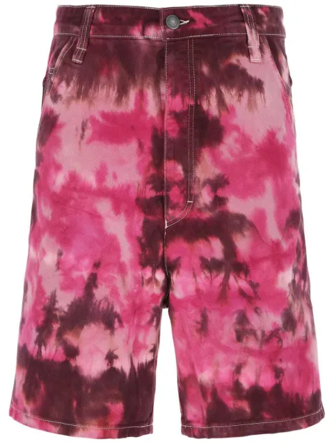 AMI Paris Alex tie-dye shorts