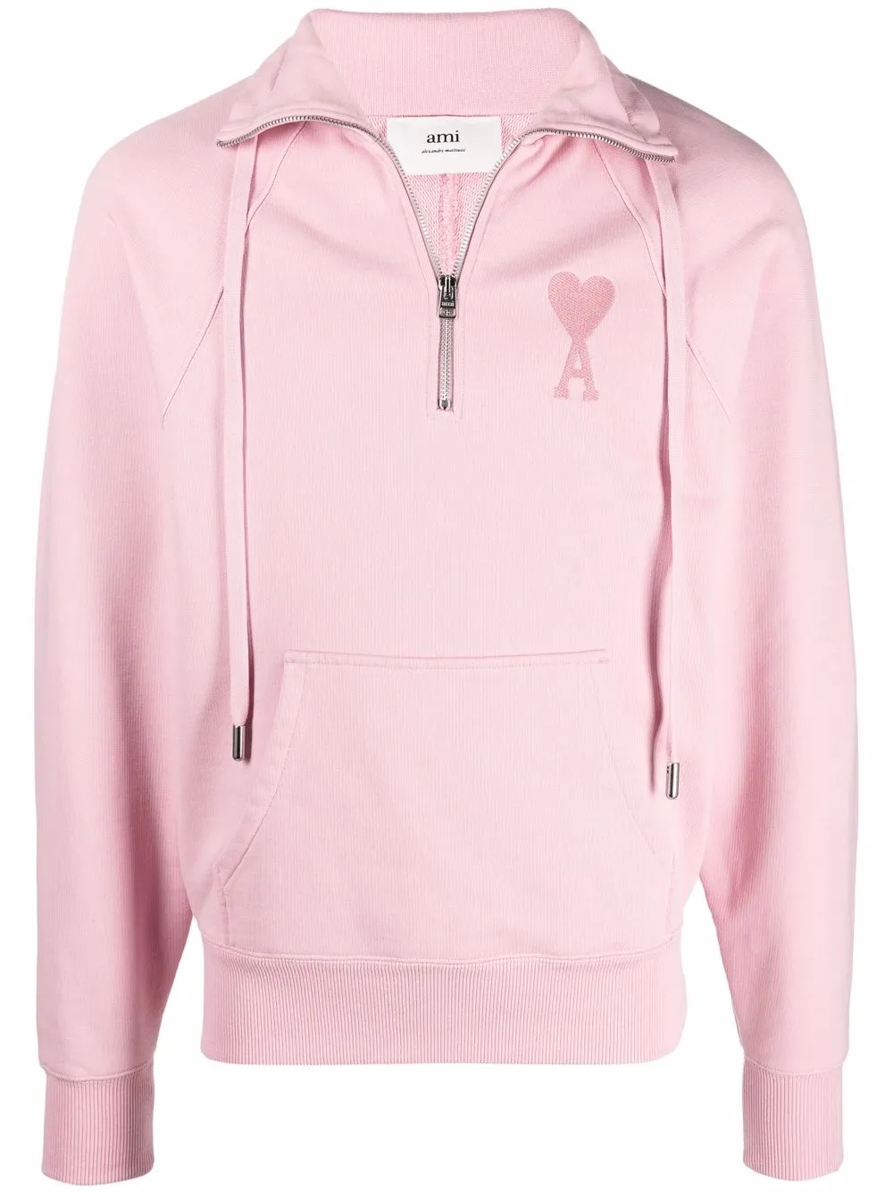 Ami de Coeur half-zip sweatshirt