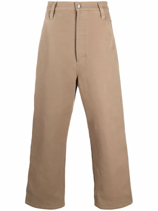 AMI Paris Jeans Anchos Con Tiro Alto - Farfetch