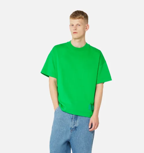 Ami green t shirt clearance