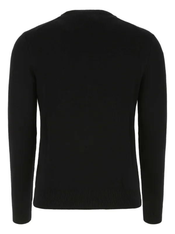 【関税込み】AMI Paris ブラック Ami de Coeur ジップフーディ AMI Paris Ami De Cœur Crewneck Jumper | Black | FARFETCH