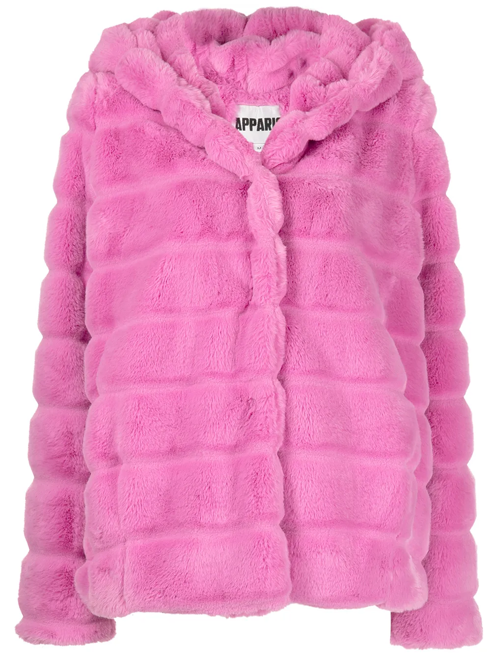 Apparis Cappotto con cappuccio - Rosa