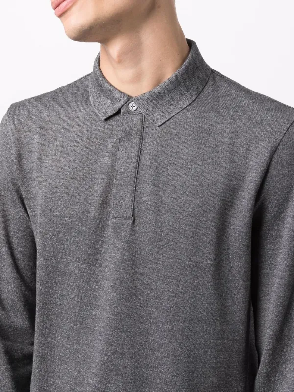 hugo boss polo long sleeve