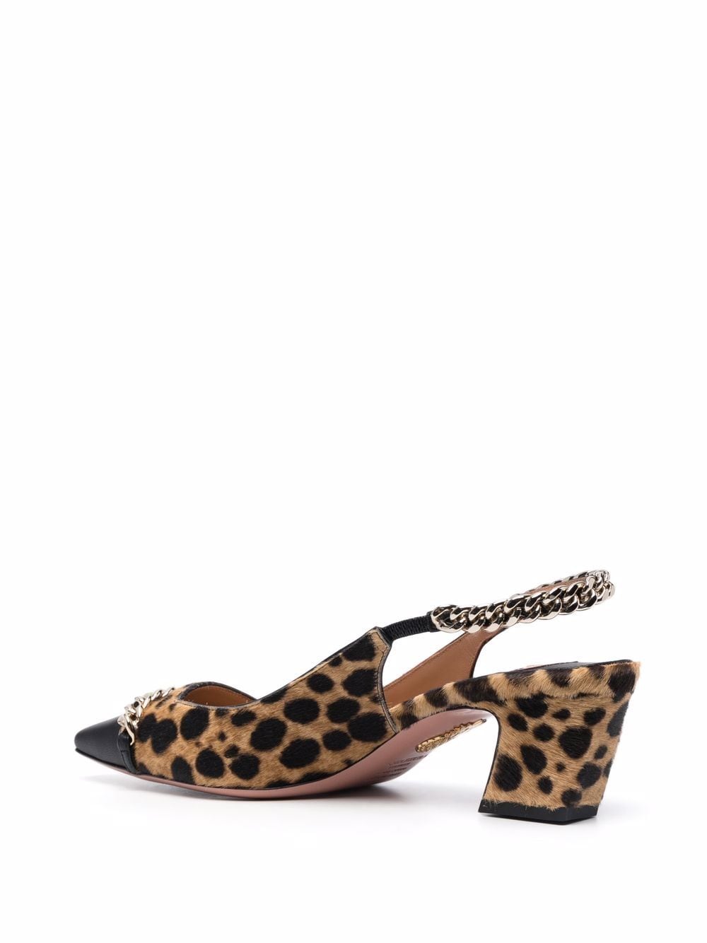 фото Aquazzura туфли с леопардовым принтом