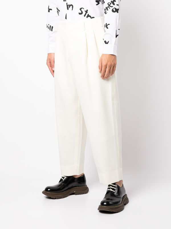 Plus Tailored Wide Leg Trousers