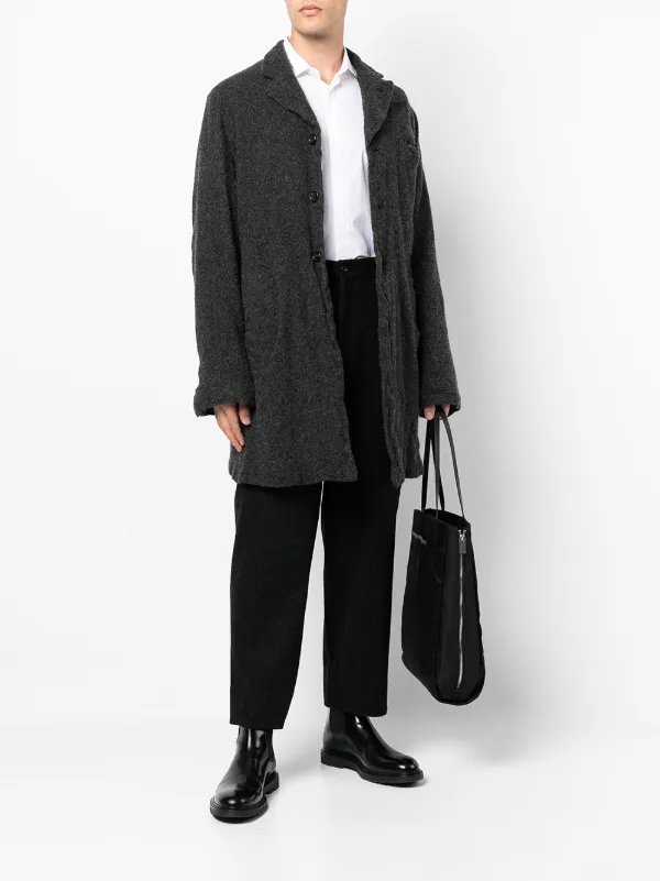 Comme Des Garçons Homme Deux single-breasted Knit Coat