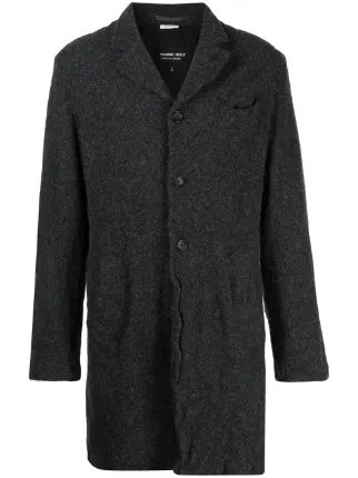 Comme Des Garçons Homme Deux single-breasted Knit Coat - Farfetch