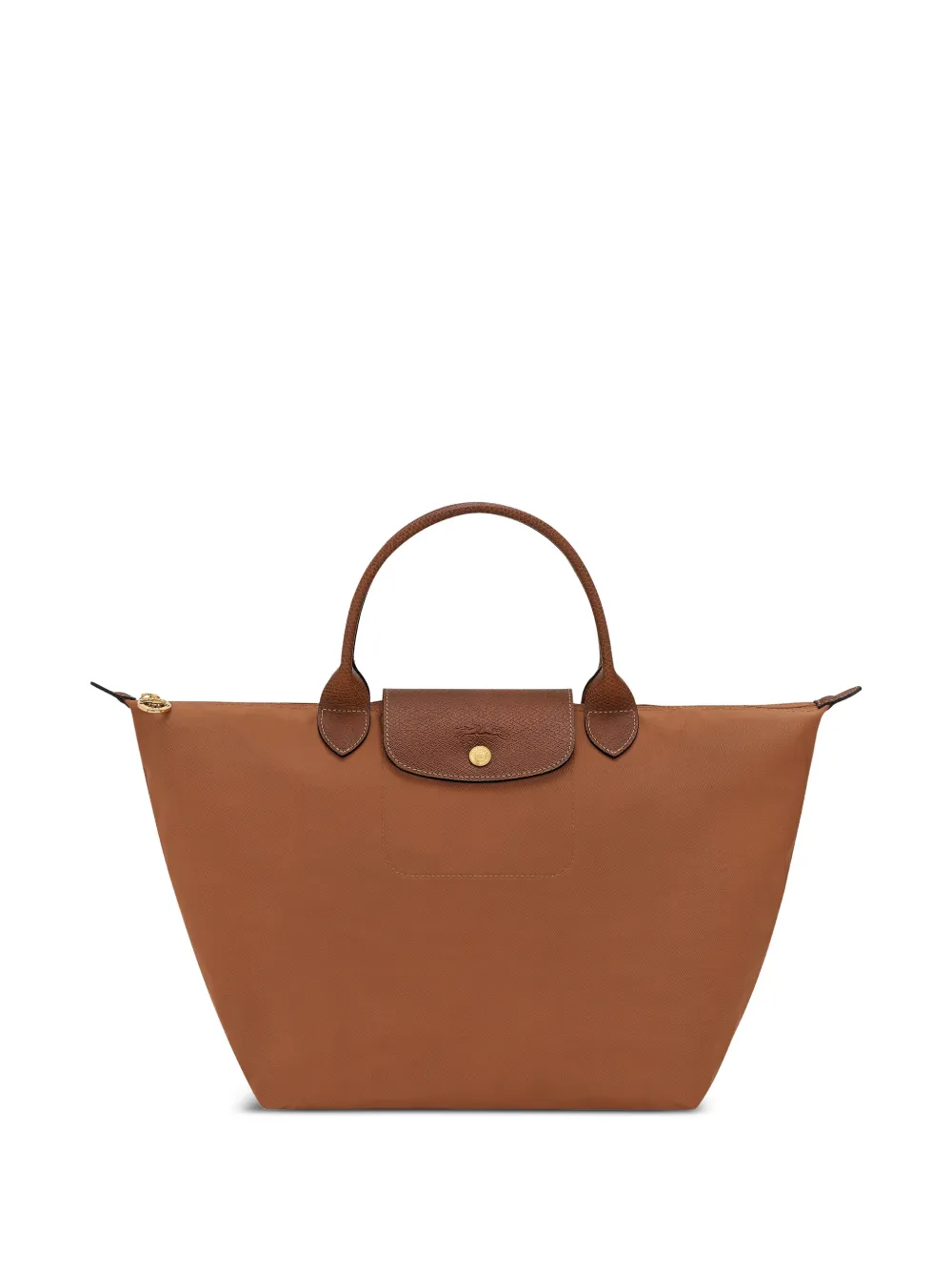 Longchamp - Le Pliage Original medium shopper - dames - polyamide - Eén maat - Bruin