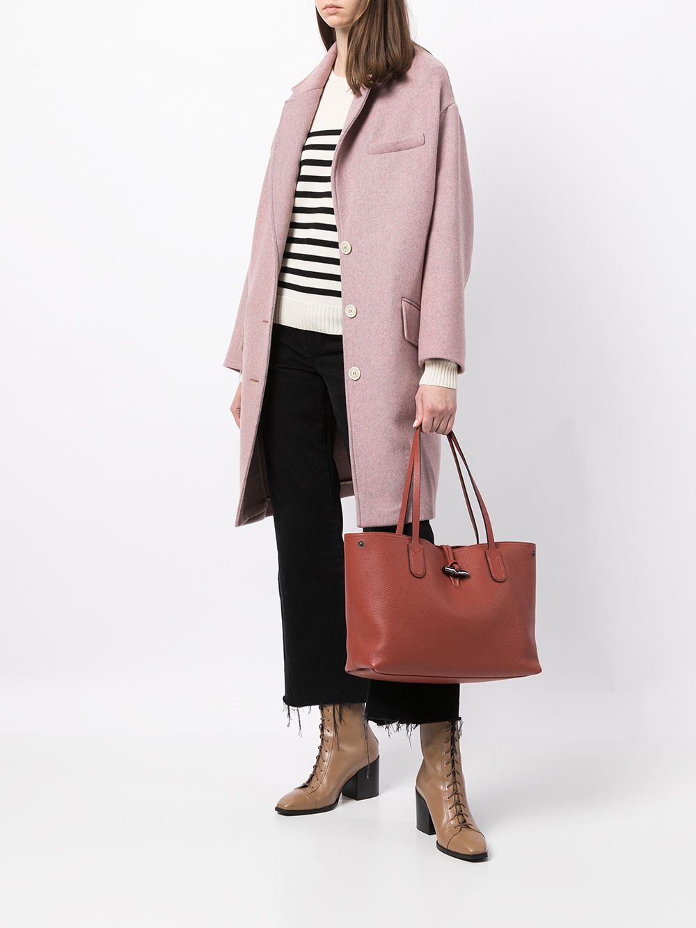 фото Longchamp сумка на плечо roseau essential