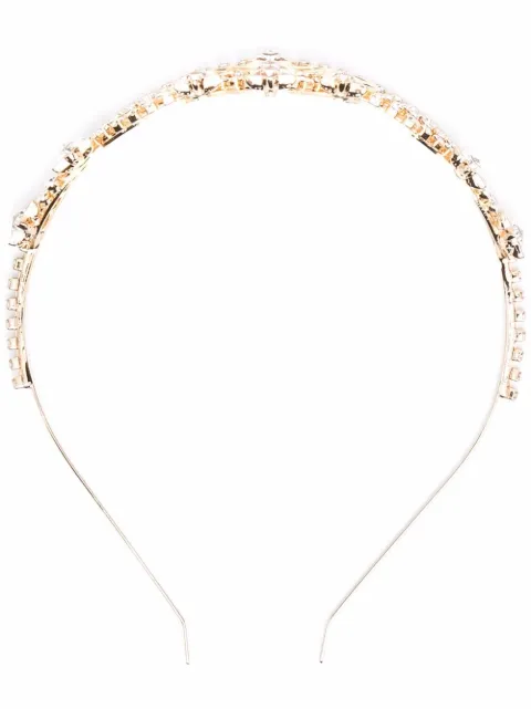 DSQUARED2 logo-embellished tiara