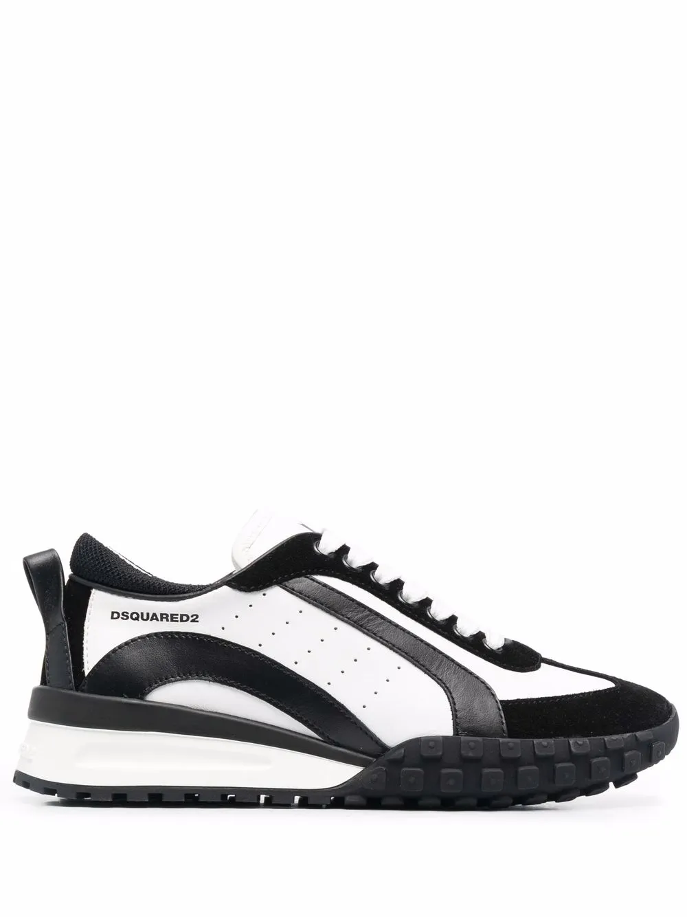 Dsquared2 tenis bajos con logo estampado - Blanco
