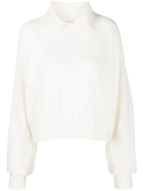 LouLou de Saison rounded-collar jumper