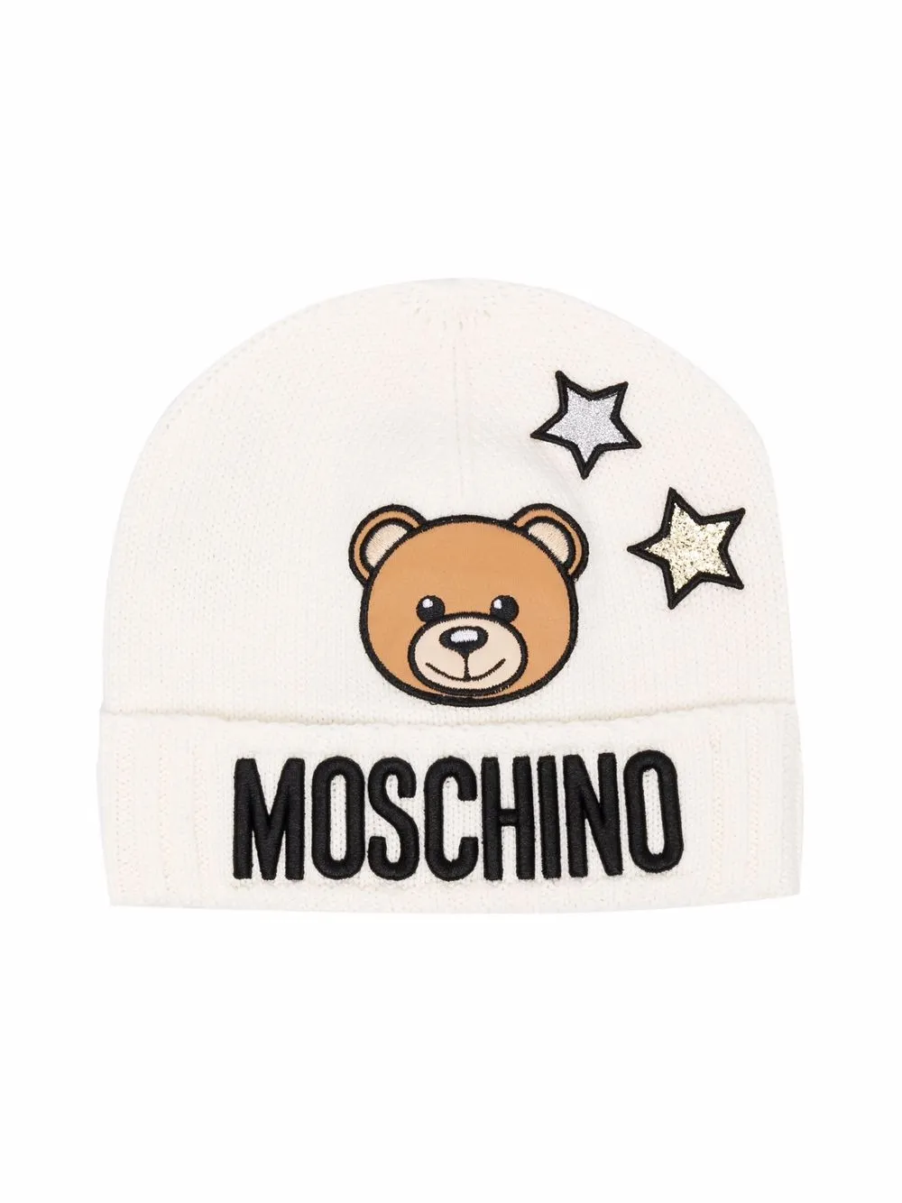 фото Moschino kids шапка бини teddy bear