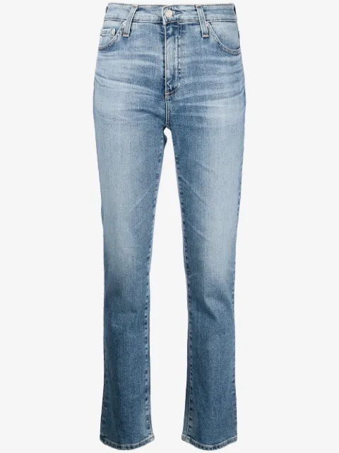 AG Jeans Mari high-rise slim-fit jeans
