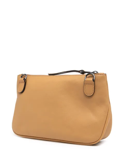 longchamp leather saddle bolsa