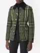 Burberry diamond-quilted check jacket